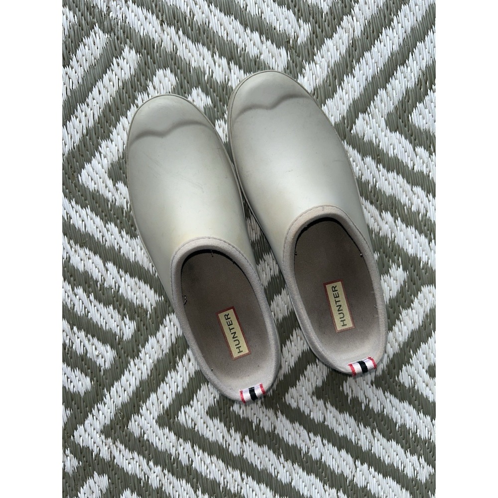 Hunter Women's Original Play Zinc Waterproof Clogs Size US 9 Garden Rain Clogs